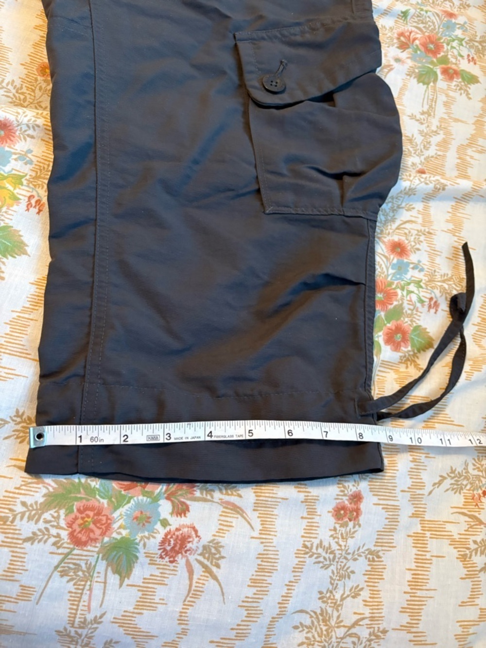 The North Face TNF Women's Pants Size
8 Blue/Gray Cargo Capri 100% Nylon - Picture 14 of 14
